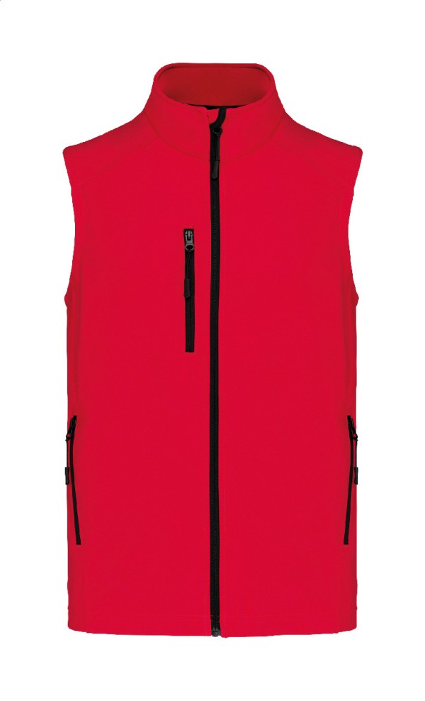 KA403 Vestă softshell, 3 straturi XXL roșu