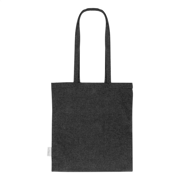 Totepex Hue Sacoșă de cumpărături, din bumbac reciclat  negru