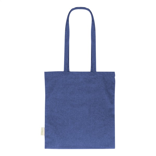 Totepex Hue Sacoșă de cumpărături, din bumbac reciclat  albastru