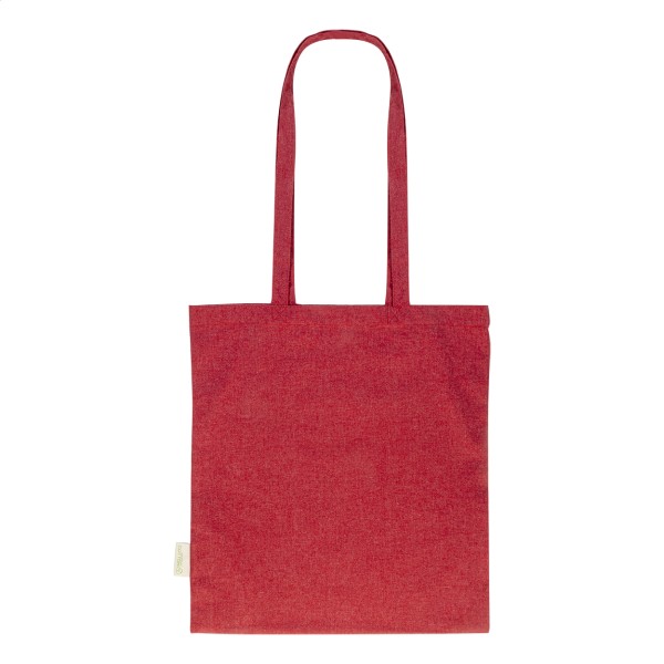 Totepex Hue Sacoșă de cumpărături, din bumbac reciclat  roșu
