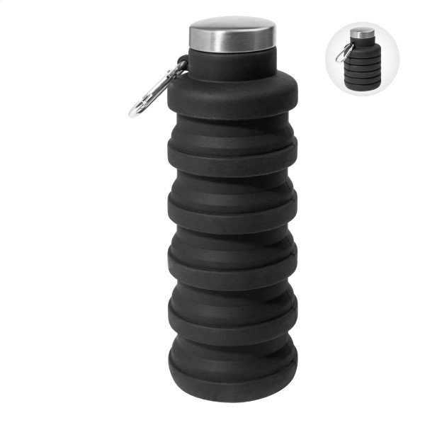 Colsip sticlă pliabilă  negru