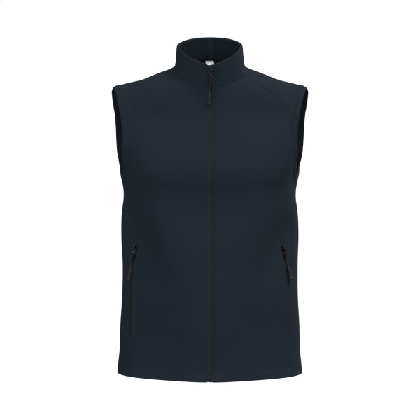 IB413 vestă softshell cu 2 straturi  albastru închis