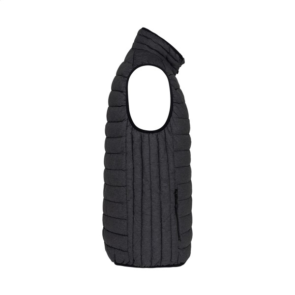 KA6113 Vestă căptușită  gri închis