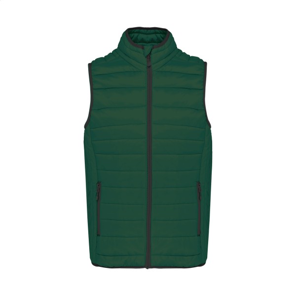 KA6113 Vestă căptușită  verde închis