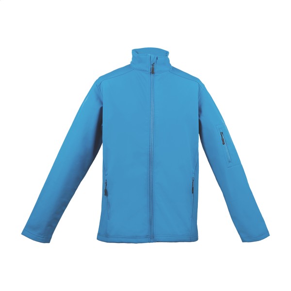 LE800 jachetă softshell cu 3 straturi  albastru deschis