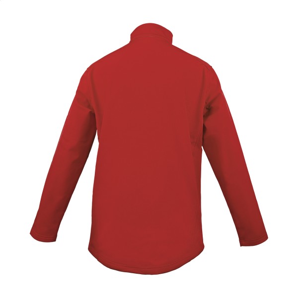 LE800 jachetă softshell cu 3 straturi  roșu