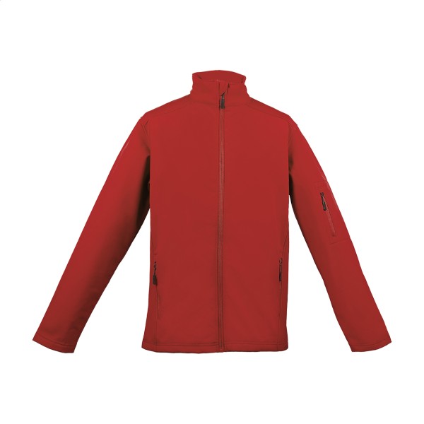 LE800 jachetă softshell cu 3 straturi  roșu