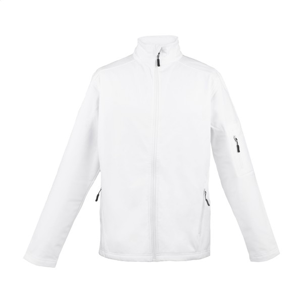 LE800 jachetă softshell cu 3 straturi  alb