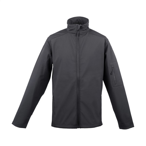 LE800 jachetă softshell cu 3 straturi  gri închis