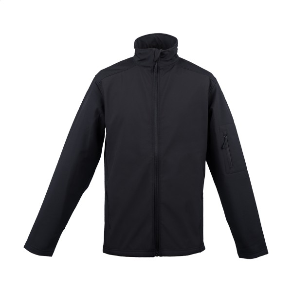 LE800 jachetă softshell cu 3 straturi  negru